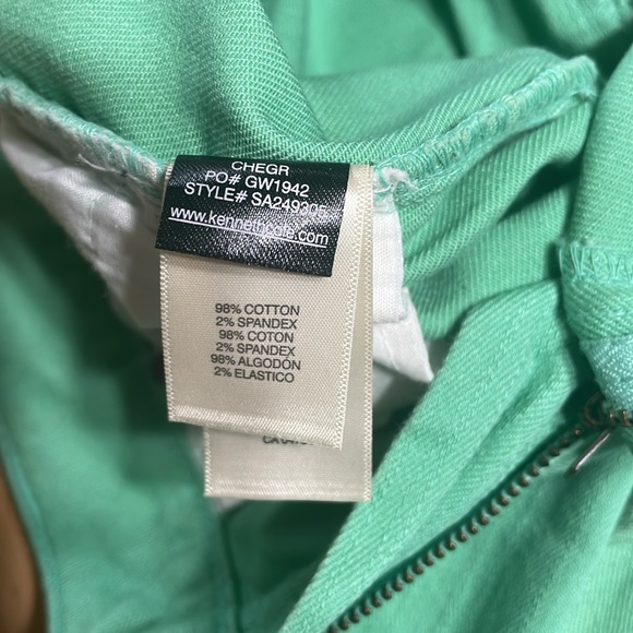 Women’s Kenneth Cole New York green jeans - Picture 6 of 8